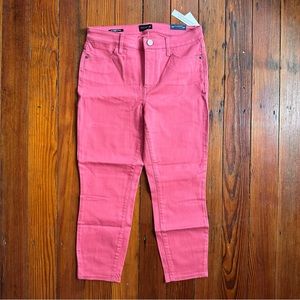 NWT Talbots Jegging Crop in Rose Bloom 4P